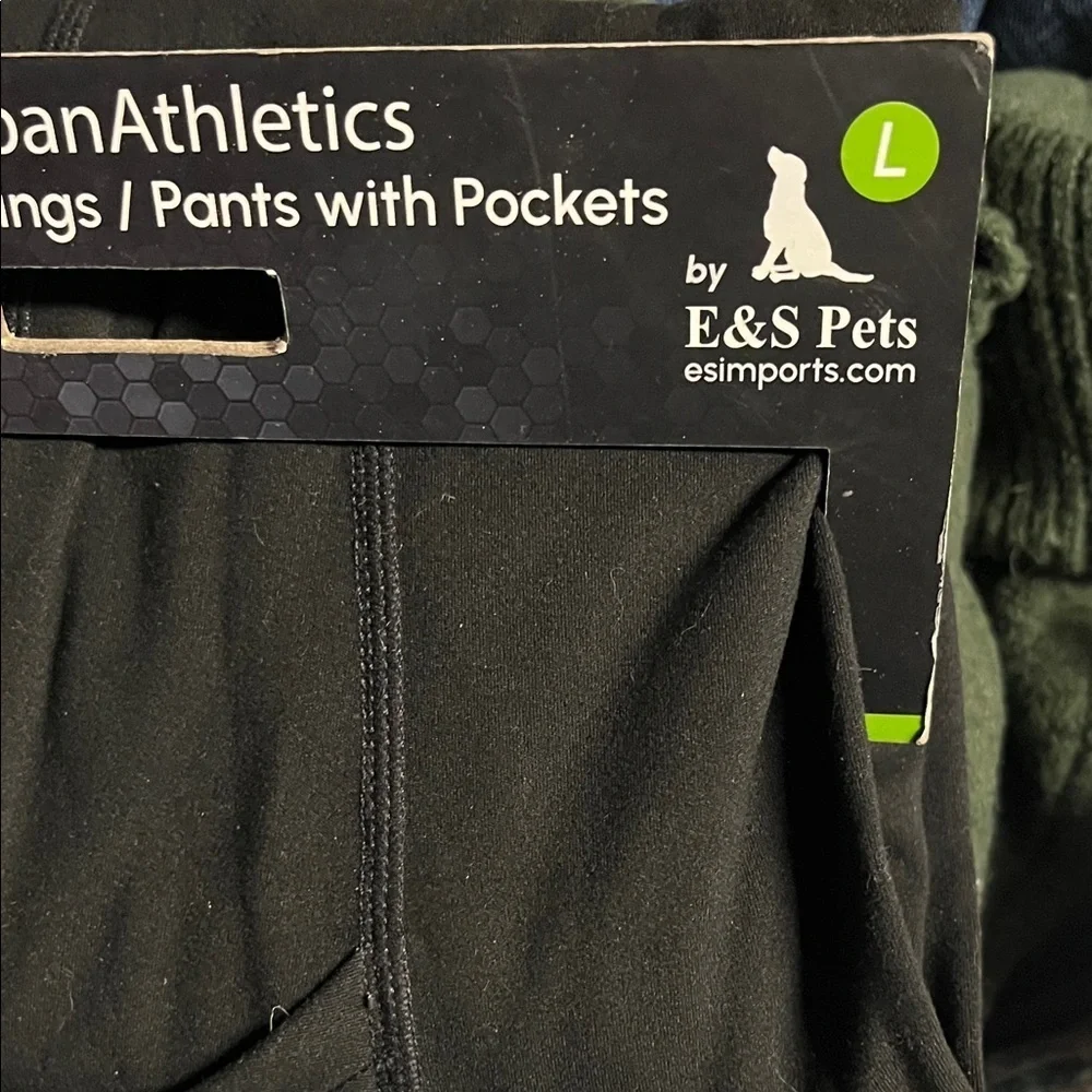 URBAN ATHLETICS Ladies L FRENCH BULLDOG High Rise Leggings With Pockets E&S PET
